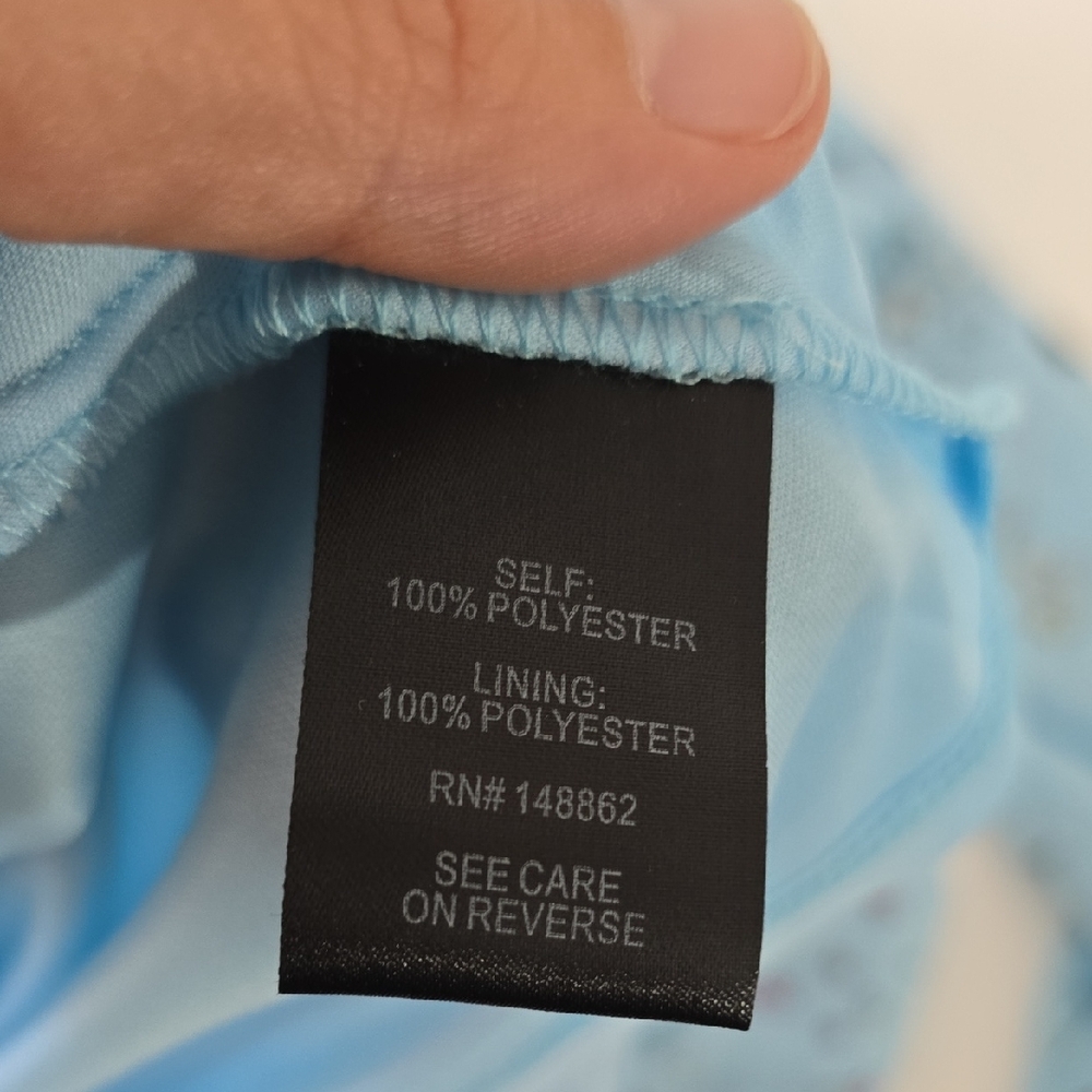 Torrid Light Blue Ruffled Dress - Picture 5 of 11